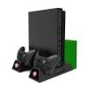 Charging Station - Xbox One Vertical Stand (All in One) Controller Charging Station, Cooling Fan, Game Holder and built in USB hub for for Xbox One Console